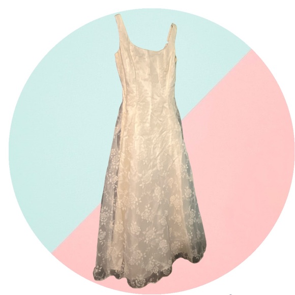 Jessica McClintock Dresses Cream Color Wedding Dress Poshmark